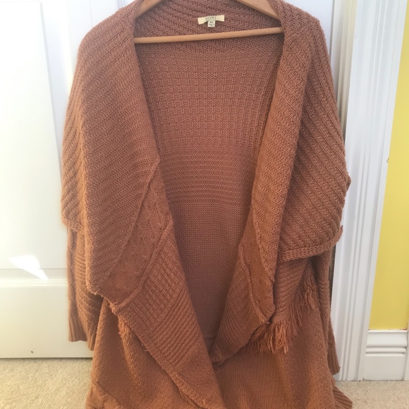 Light Orange Cardigan/Sweater - Picture 1 of 4